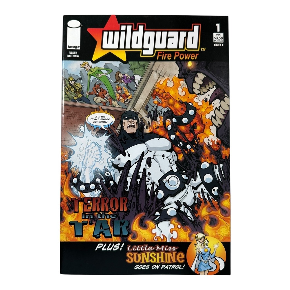 Wildguard Fire Power‎ Comic Book Image Comics First Edition Collectible